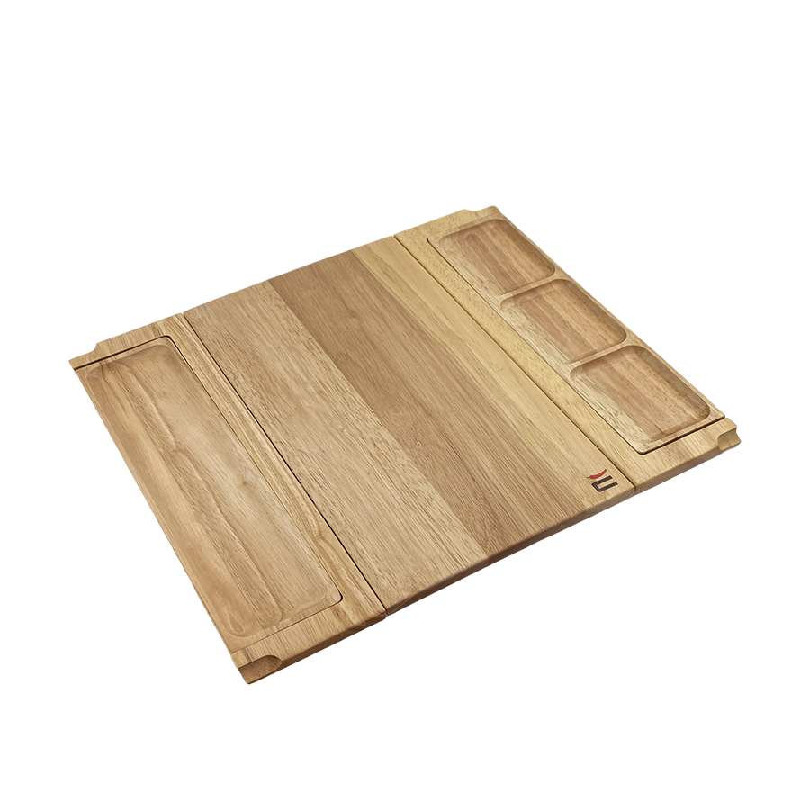 Dutch snijplank triple teak 25x39x4cm