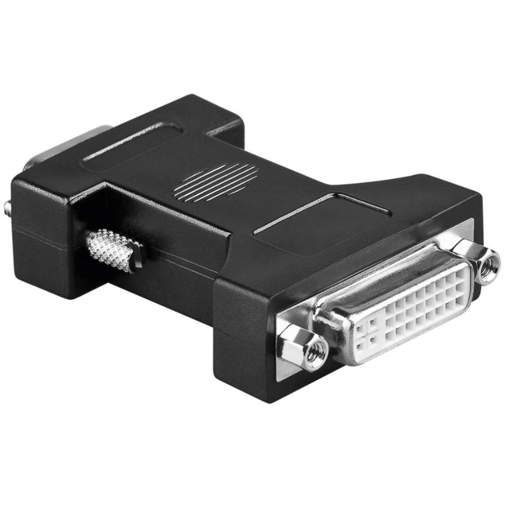 Goobay adapter vga > dvi-i (zwart)