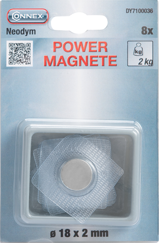 Connex magneet neodym innaaibaar rond 8st - dy7100036