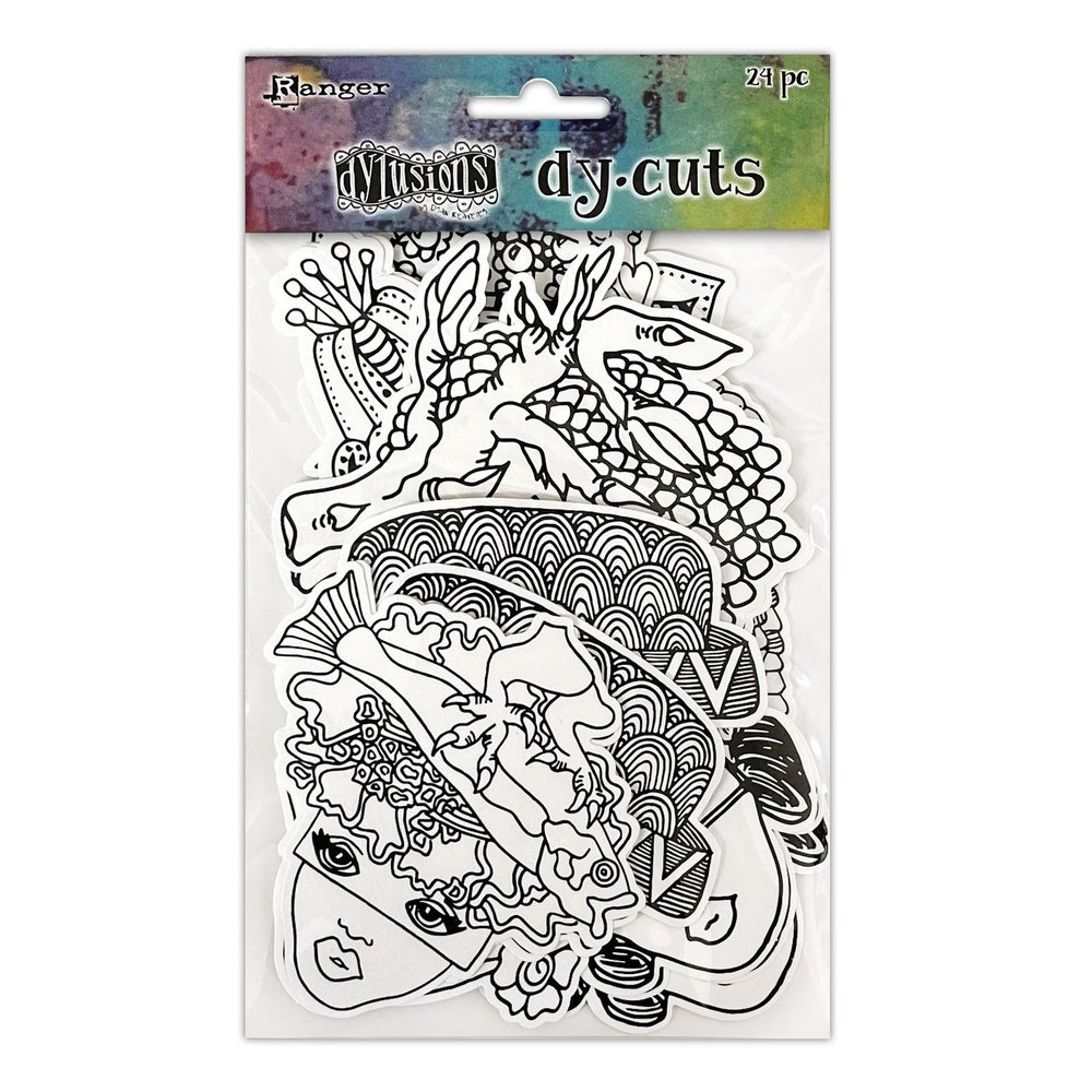 Ranger ink ranger • dylusions dy cuts me heads