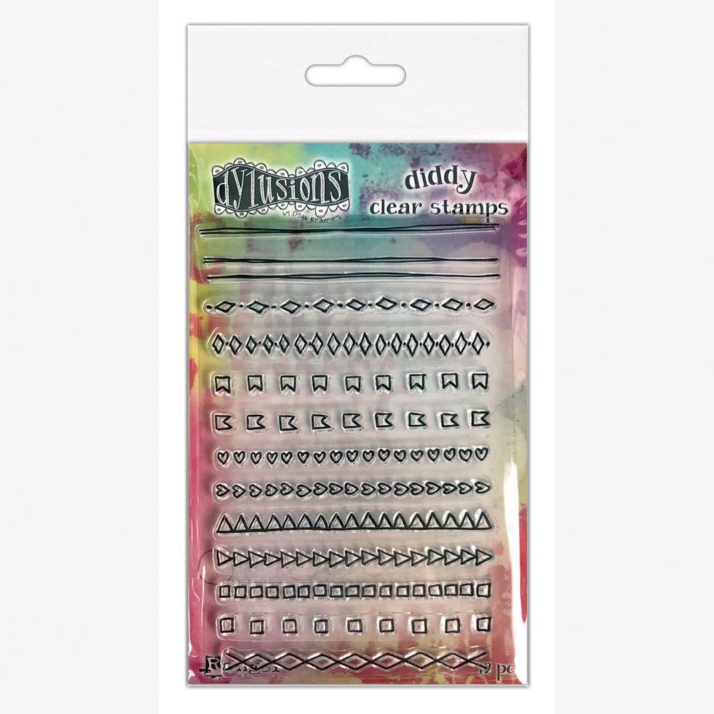 Ranger ink ranger • dylusions diddy clear stamps mini doodles