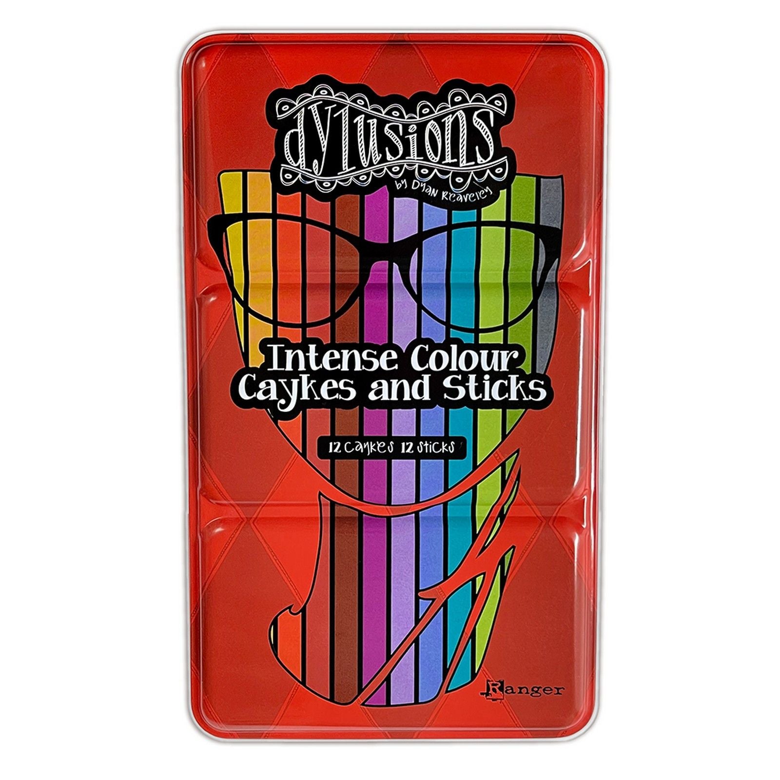 Ranger ink ranger • dylusions intense colour caykes sticks set 1 12pcs