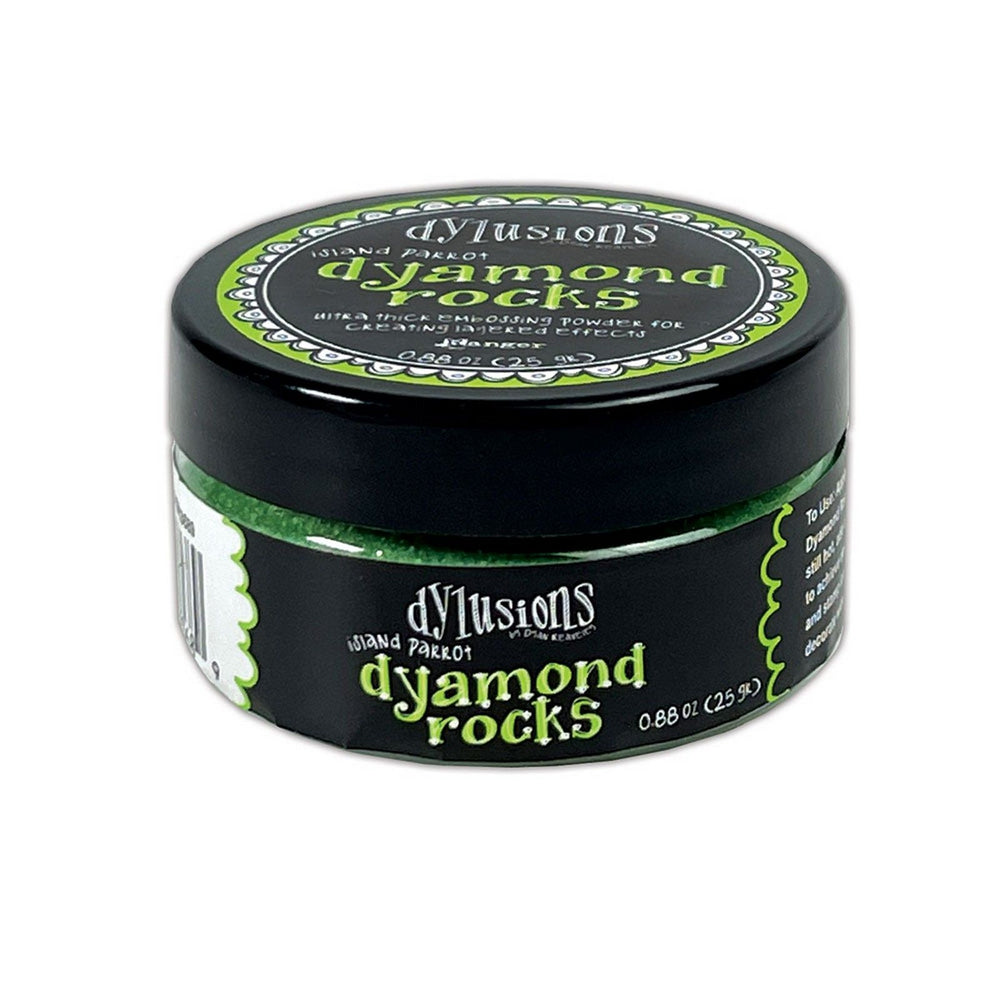 Ranger ink ranger • dylusions dyamond rocks island parrot