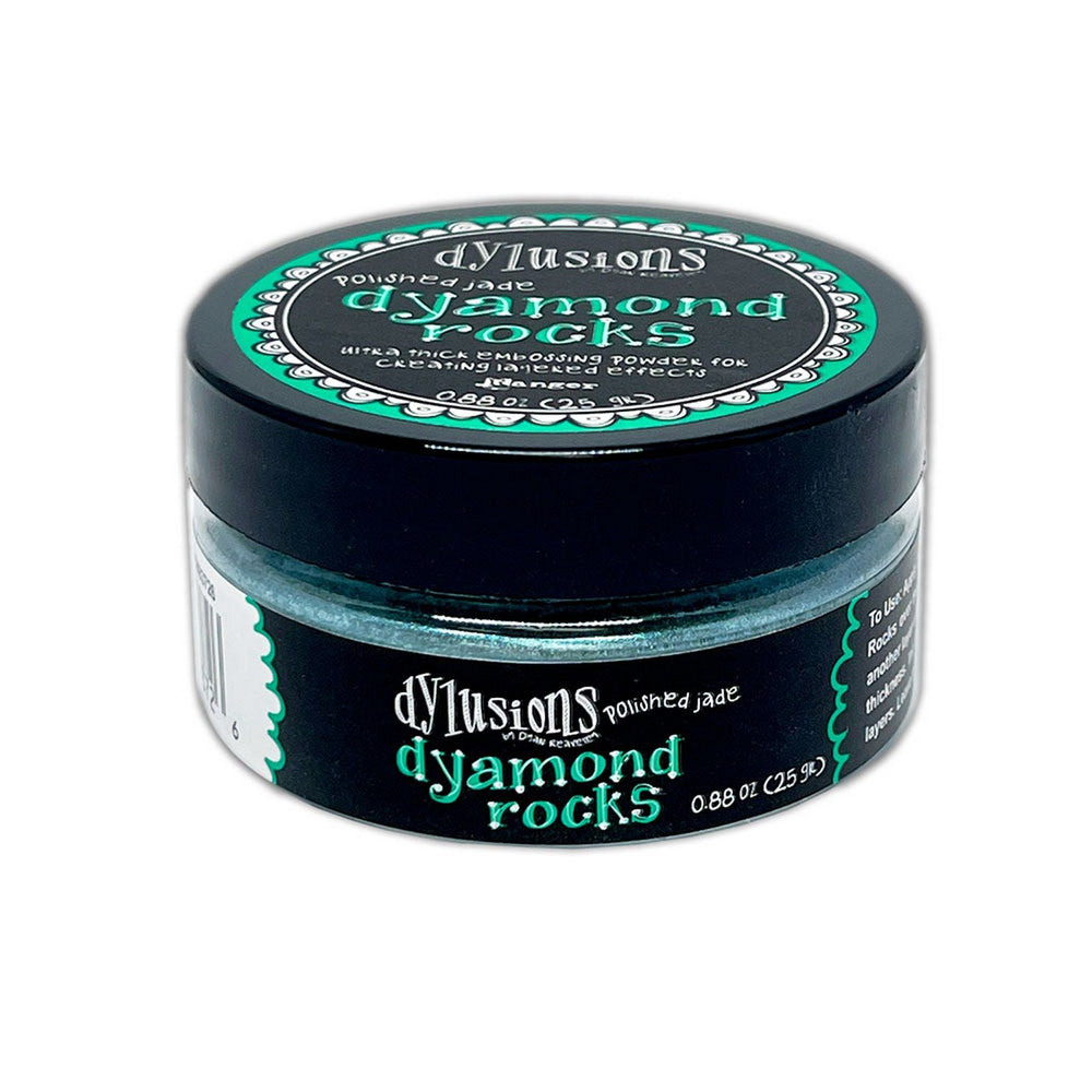 Ranger ink ranger • dylusions dyamond rocks polished jade