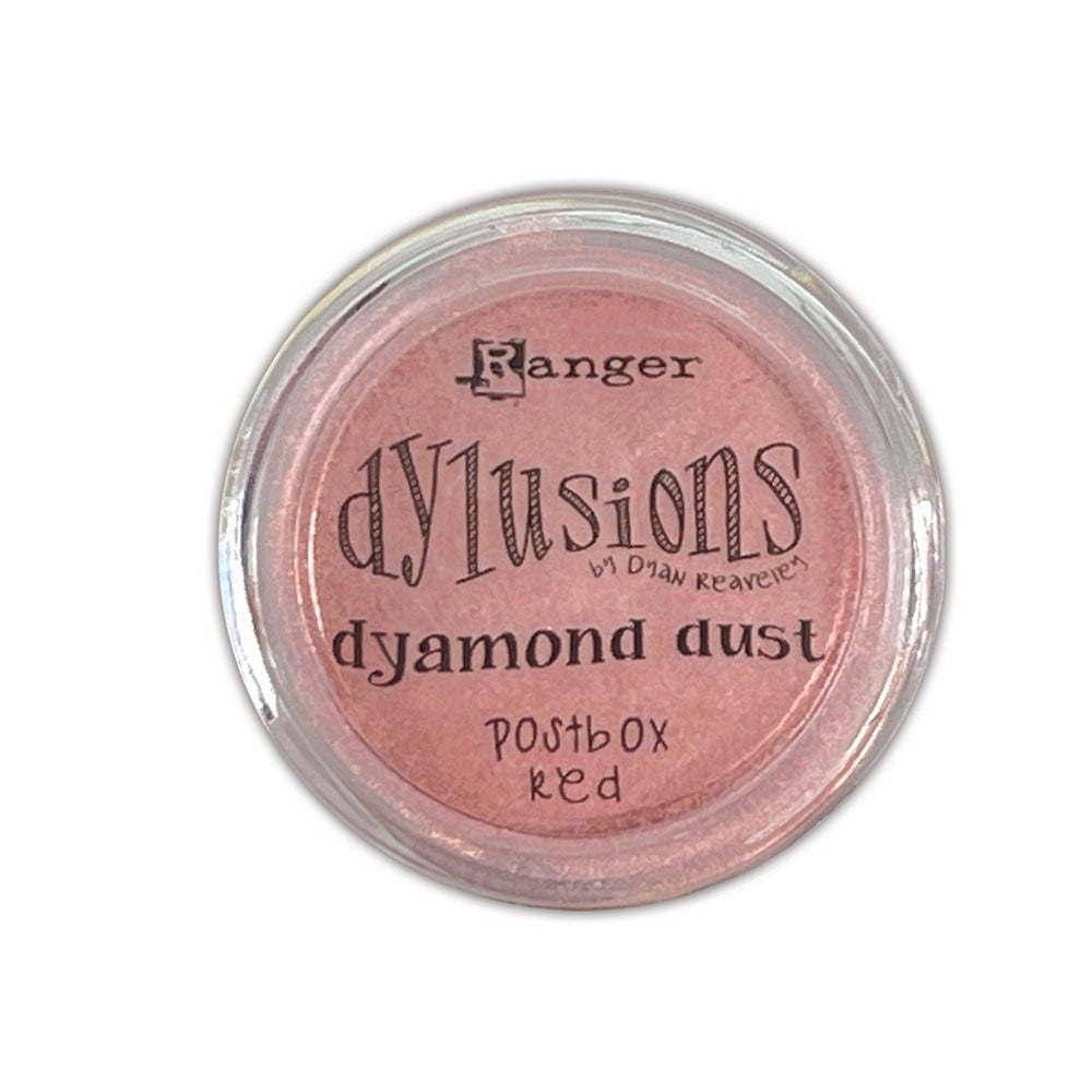 Ranger ink ranger • dylusions dyamond dust postbox red