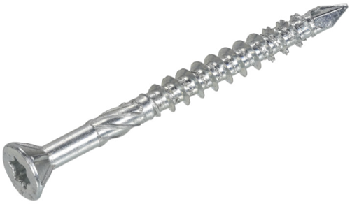 Dynaplus mdf-schroef verzinkt platkop deeldraad-75° torx tx15 3.5x35 20 | 200 stuks - 0287.01.17401