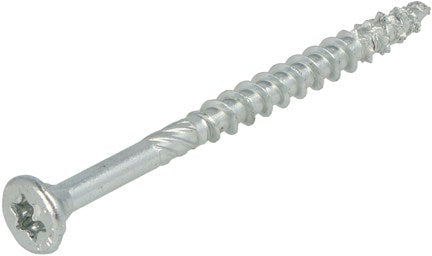 Dynaplus unischroef spaanplaatschroef verzinkt platkop deeldraad torx tx25 4.5x60 35 | 200 stuks - 0281.01.34001