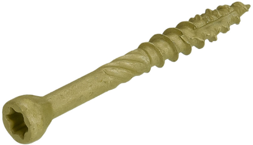 Dynaplus vlonderschroef xtreme ar-bronze platkop deeldraad-60° +snijpunt torx tx25 5.0x50 25 | 1250 stuks - 0289.13.41901