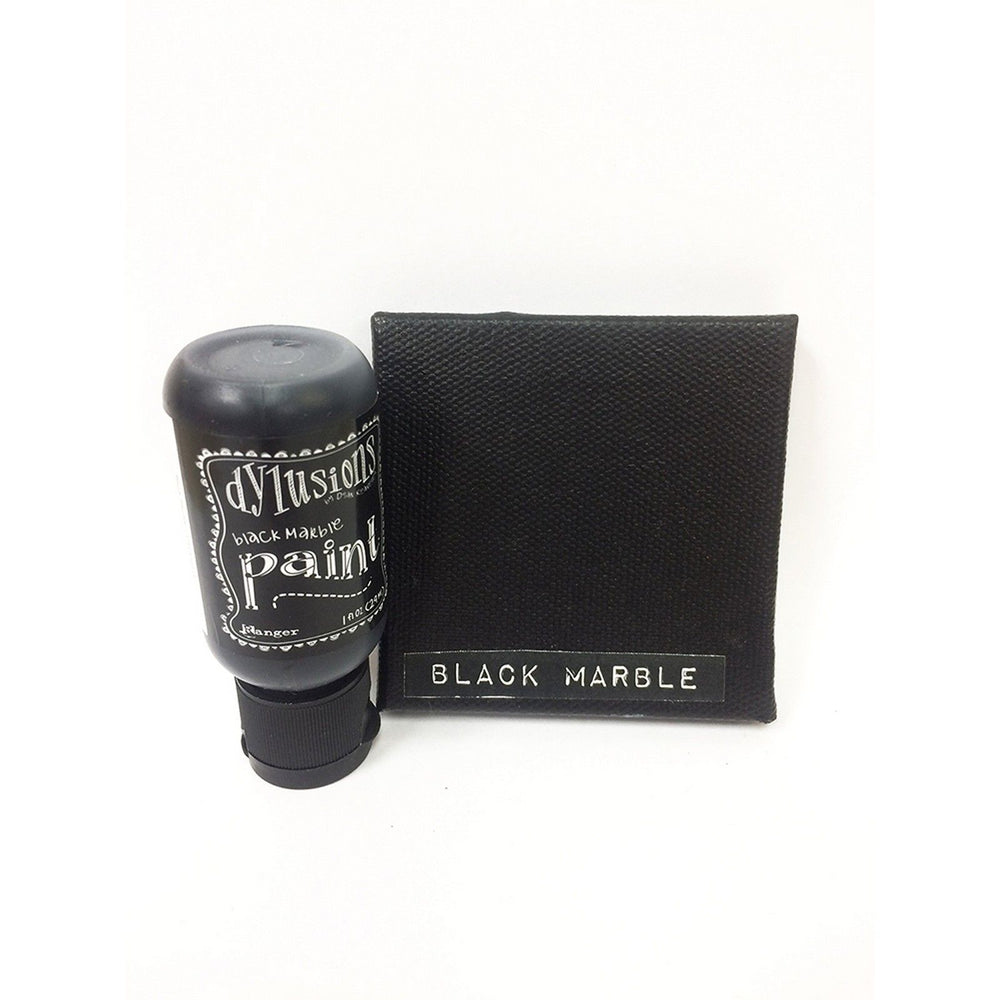 Ranger ink ranger • dylusions paint flip cap bottle black marble 29ml