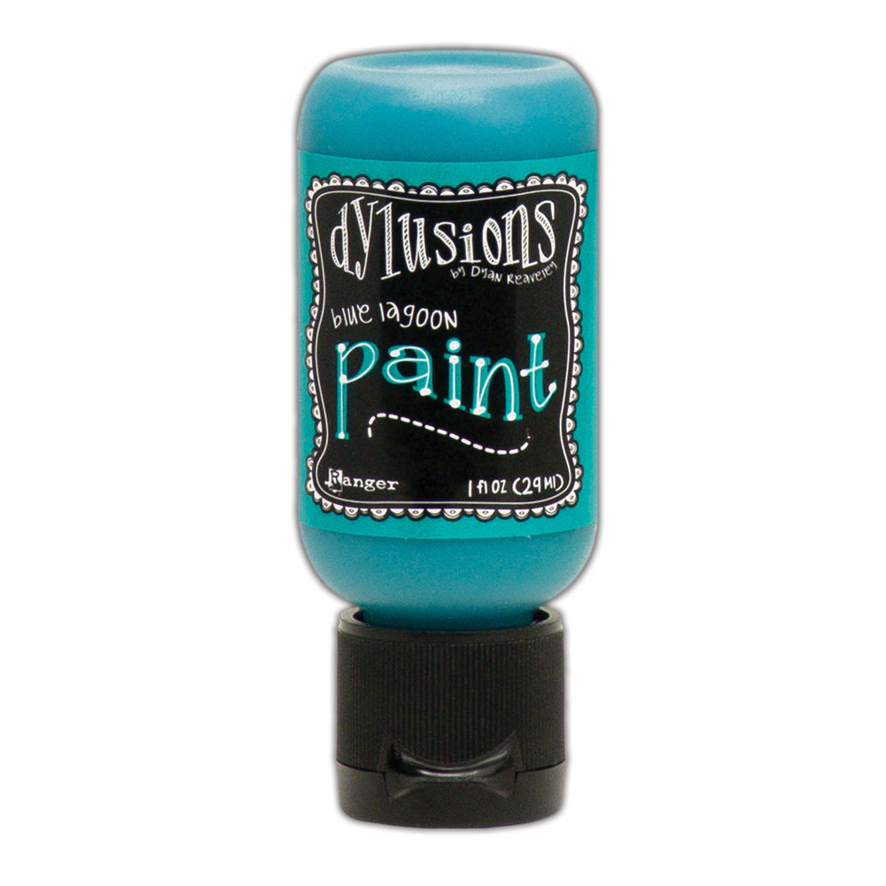Ranger ink ranger • dylusions paint flip cap bottle blue lagoon 29ml