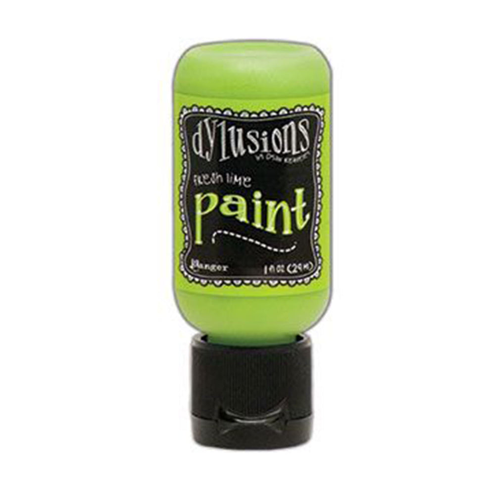 Ranger ink ranger • dylusions paint flip cap bottle fresh lime 29ml