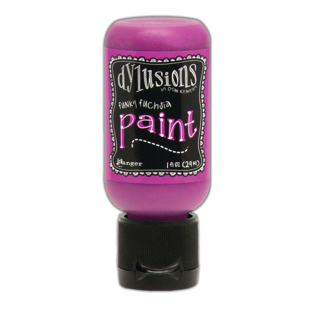 Ranger ink ranger • dylusions paint flip cap bottle funky fuchsia 29ml