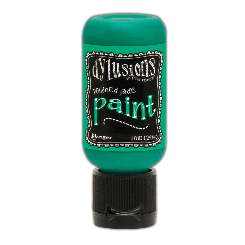 Ranger ink ranger • dylusions paint flip cap bottle polished jade 29ml