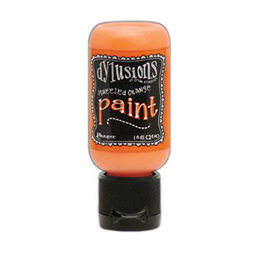 Ranger ink ranger • dylusions paint flip cap bottle squeezed orange 29ml