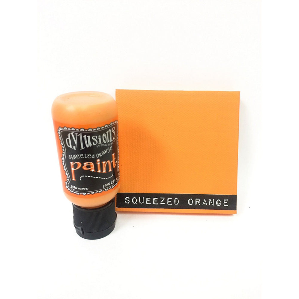 Ranger ink ranger • dylusions paint flip cap bottle squeezed orange 29ml