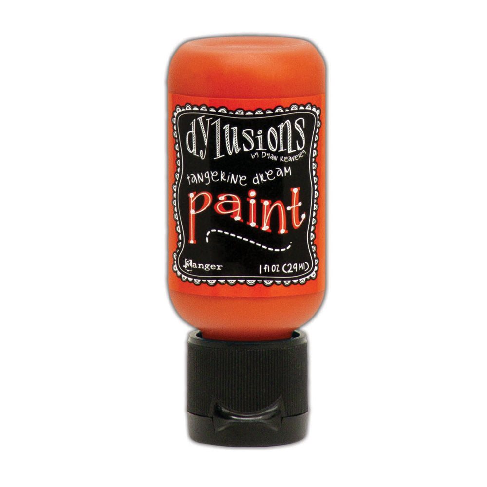 Ranger ink ranger • dylusions paint flip cap bottle tangerine dream 29ml
