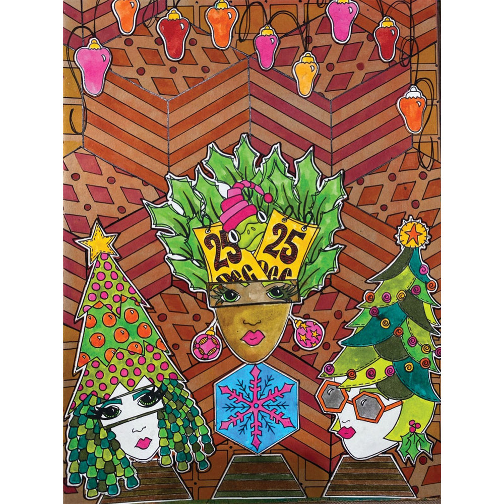 Ranger ink ranger • dylusions stamp collection hats off to christmas