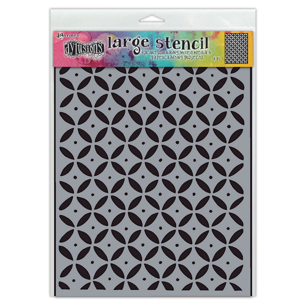 Ranger ink ranger • dylusions stencils large dot grid