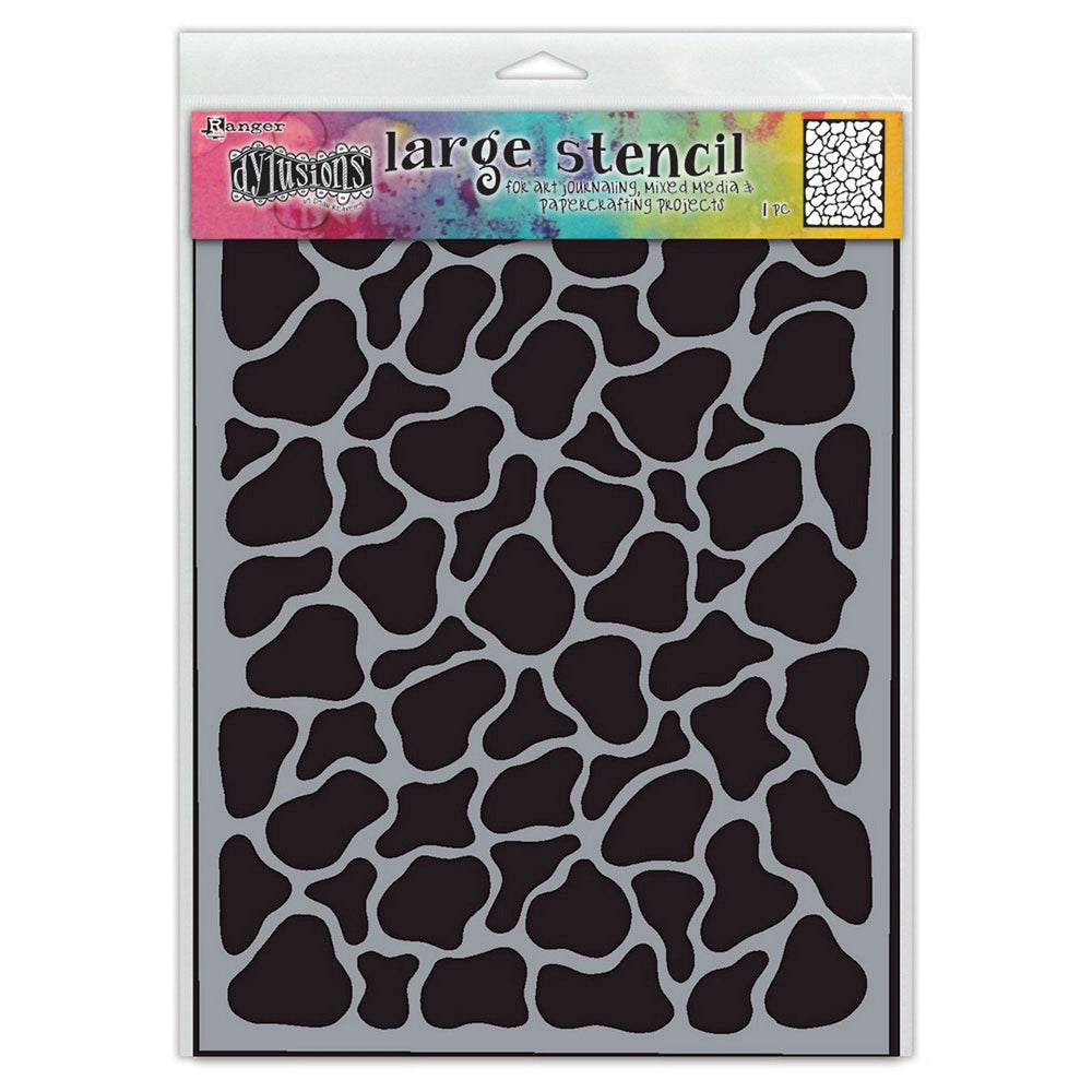 Ranger ink ranger • dyan reaveley's dylusions stencil collection large urchins