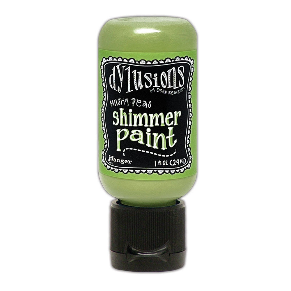 Ranger ink ranger • dylusions shimmer paint mushy peas