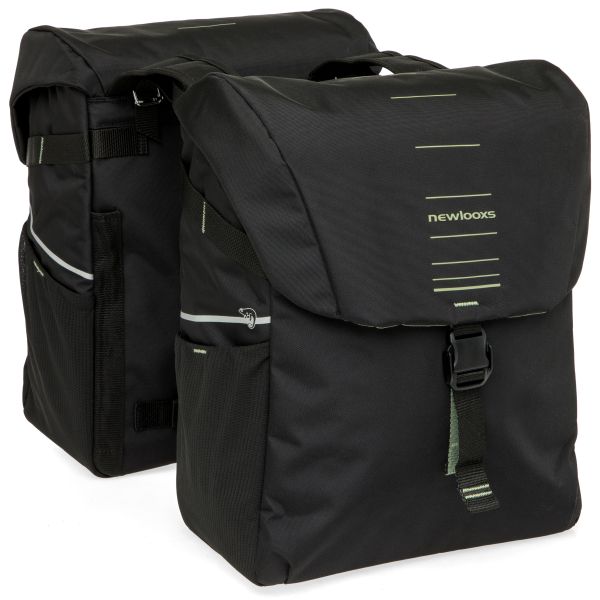 Burgers - new looxs tas new looxs vigo dubbel | zwart groen | 40l