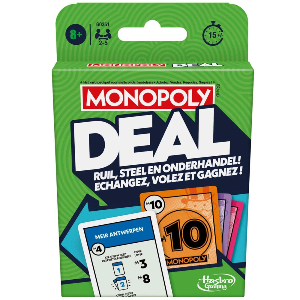 Hasbro Monopoly-deal vernieuwd