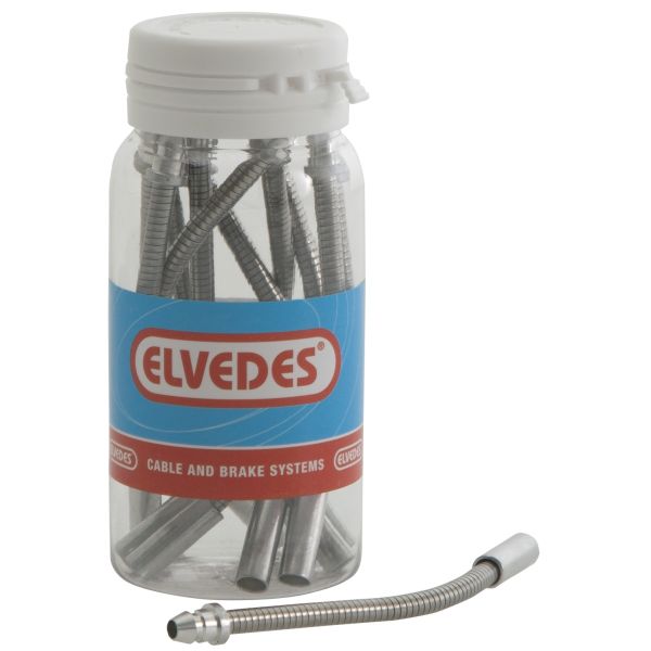 Elvedes cable guide V-brake stainless steel flexible (10)