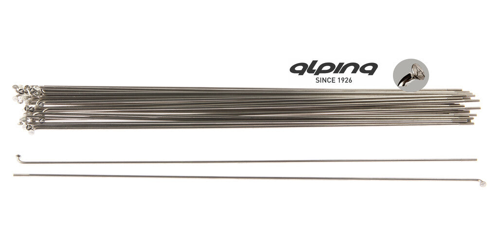 Alpina spaak 14x294 ø2.00 fg2.3 RVS zilver per 1440 stuks