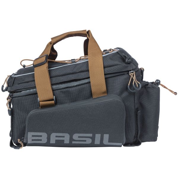 Sac porte-bagages Basil Miles XL Pro, 9-36L, ardoise noire