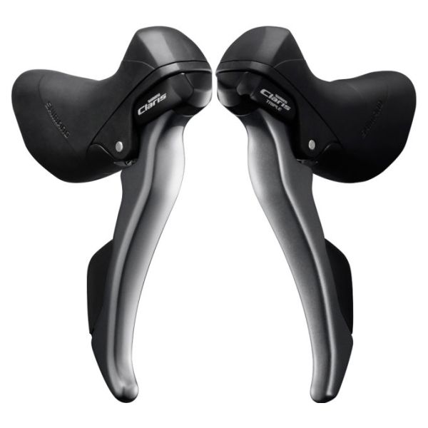 Shimano Versteller-remhendelset 3 x 8 speed Claris ST-R2000 grijs zwart