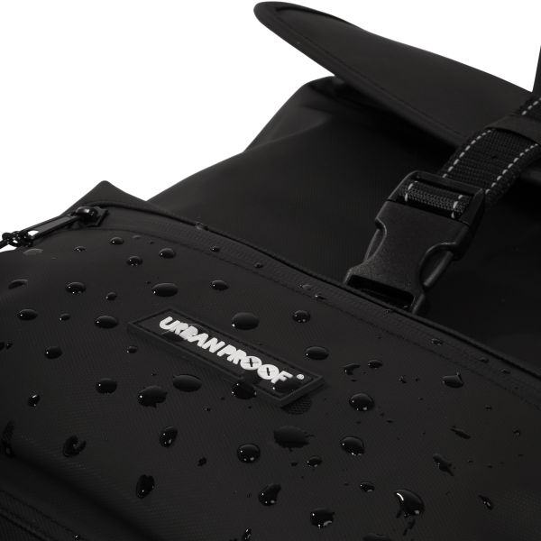 Dutchperfect urban proof cargo dubbeltas 38l zwart recycled