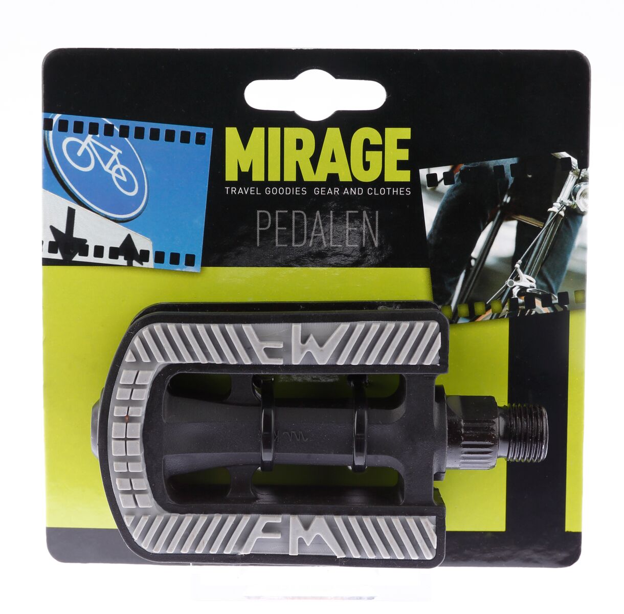 Mirage tour pédales plastique antidérapant junior blister