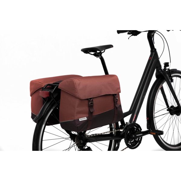 Nieuwe tas looxs joli dubbel | Oslo | bordeaux rood | 37l