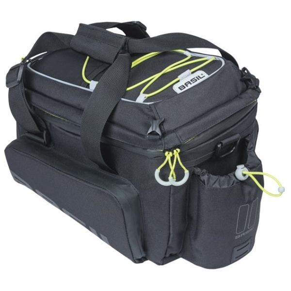 Basil gepäckträgertasche miles xl pro trunkbag miles xl pro mik 2.0 black lime