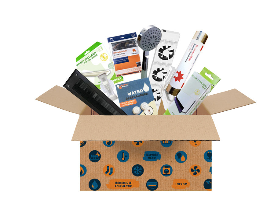 Energiebespaarbox - gas water