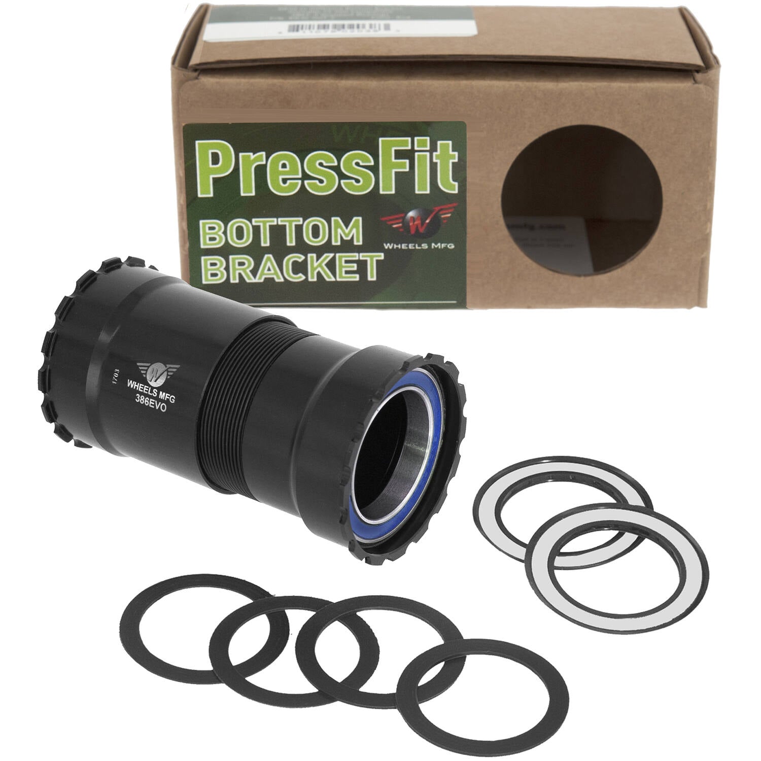 Wielen fabrikant - trapas 386evo abec 3 schroefdraad