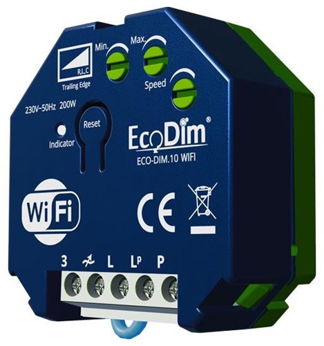 Enzo eco led dimmer element 0-200w ecodim fase afsnijding - 4355426
