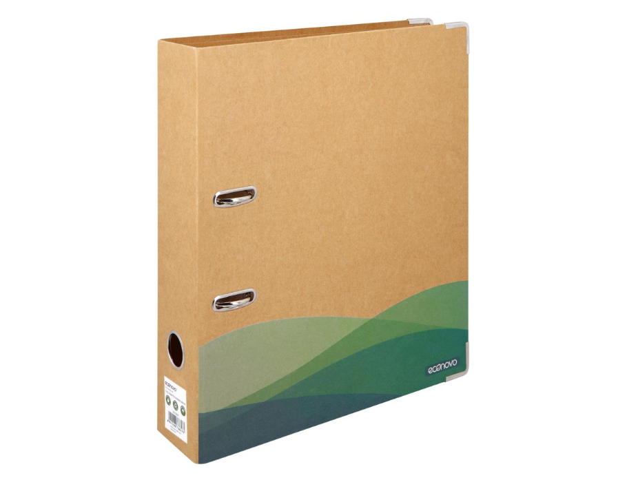 Econovo ringband - kraft - a4 - 2-ringen - 75mm