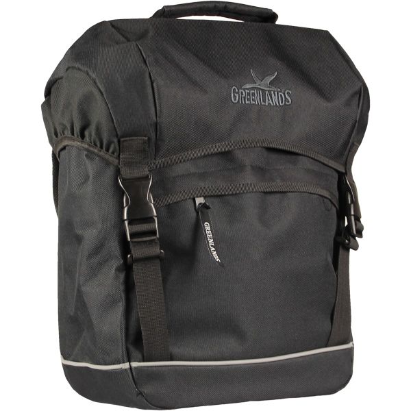 Greenlands enkele fietstas travel 25 liter 32 x 42 x 19 cm - zwart