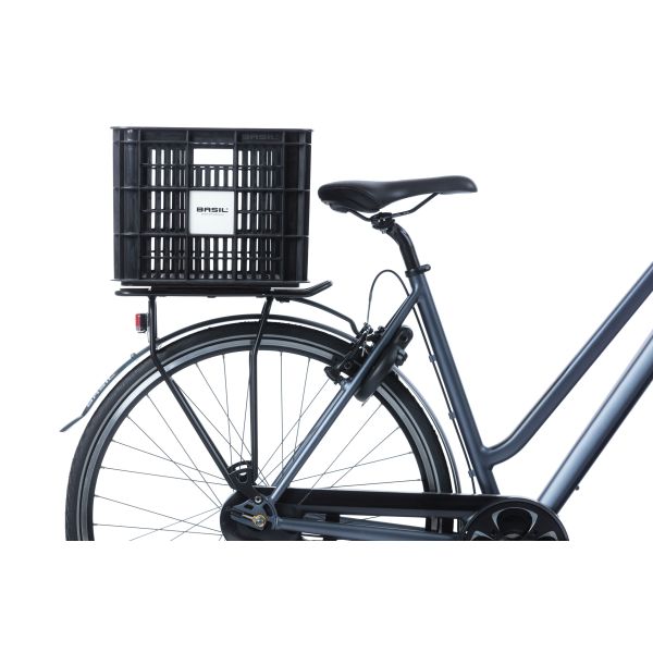 Basil Caisse de vélo en plastique | Plastique | Noir |