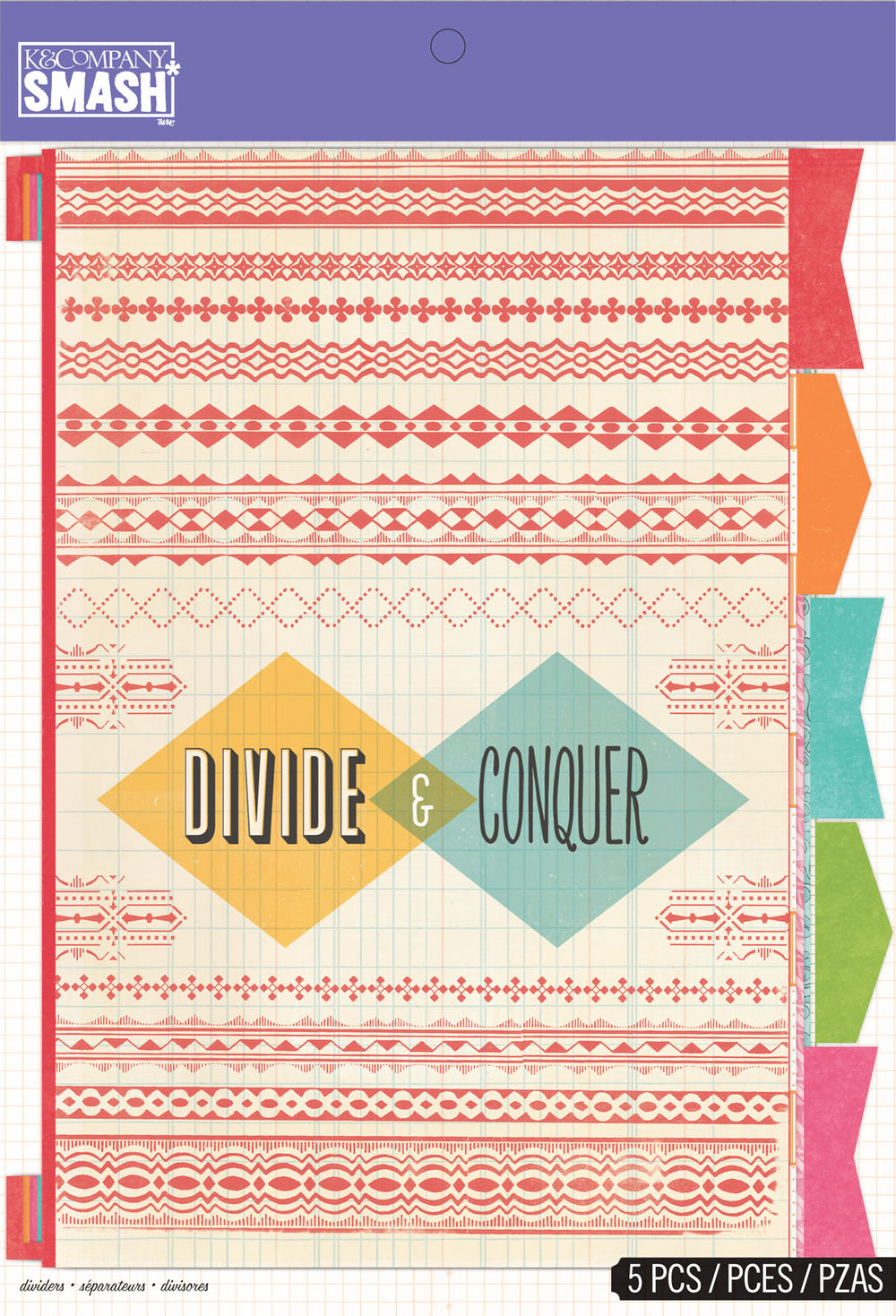 K company smash • divider page tabs