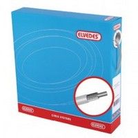 Câble extérieur interrupteur Elvedes avec doublure 30 mètres Ø4.2mm - argent (30 mètres en boîte)