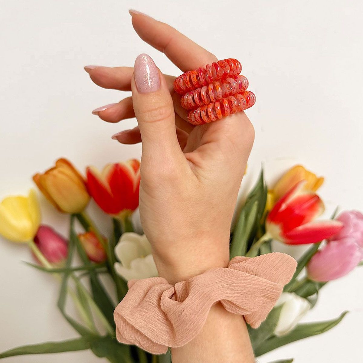 Invisibobble sprenkelt stenen recyclen