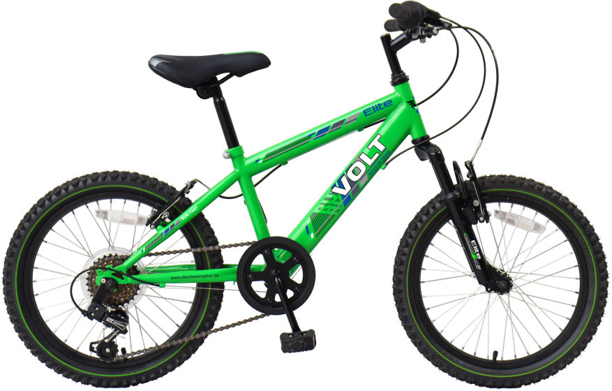 Volt 18 Inch 26 cm Jongens 6V V-Brakes Groen