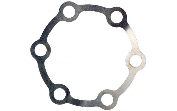 Elvedes vulring voor remschijf 0,2mm RVS zilver per 8 stuks