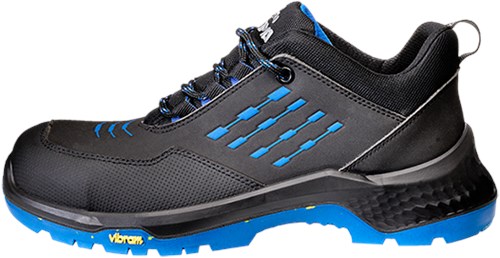 Emma safety footwear emma werkschoen crossforce d laag s3 | zwart blauw | maat 43 - 8715316154447