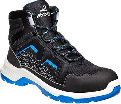 Emma safety footwear emma werkschoen crossforce fly d hoog s3 | zwart blauw | maat 41 - 8715316154126