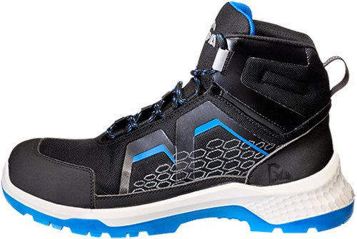 Emma safety footwear emma werkschoen crossforce fly d hoog s3 | zwart blauw | maat 48 - 8715316154195
