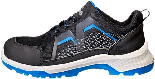 Emma safety footwear emma werkschoen crossforce fly d laag s3 | zwart blauw | maat 47 - 8715316153884