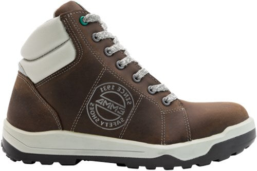 Emma safety footwear emma werkschoen donovan d s3 metal free | bruin | maat 48 - 8715316149962